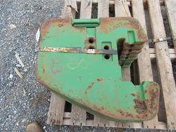 JD Tractor Weights