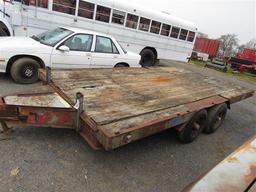 Farm Trailer - Pull Behind, Double Axle (No Title)
