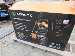 New Agrotk 7HP 3000PSI Pressure Washer w/Hose Reel