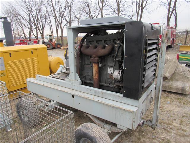 Detroit Engine on Cart