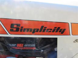 Simplicity 5216 L&G Tractor (transmission issues)