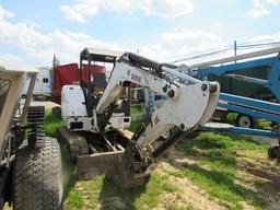 Bobcat 331 Track Excavator, 4376 Hrs, Smokes