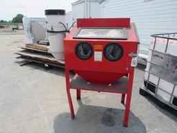 Central Pneumatic Steel Blast Cabinet