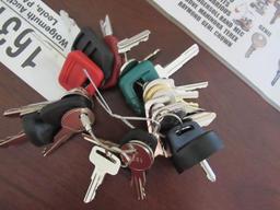 Heavy Equipment Key Set w/24 Keys