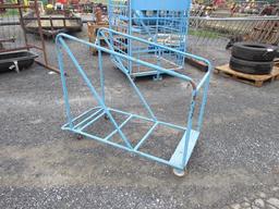 Metal Rack w/Wheels