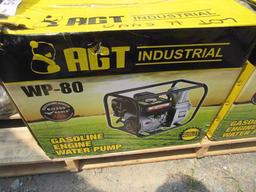 (New) AGT 3" Water Pump WP 80 w/ Gas Engine