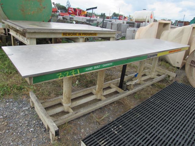 3x10 Steel Hyd Table