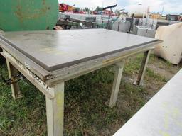 3x7 Steel Welding Table