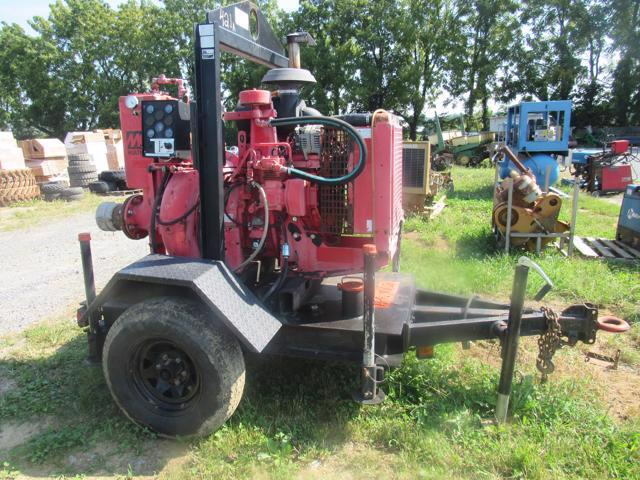 6" MultiQuip Pump w/ JD4024 Dsl Engine, 1069 hrs