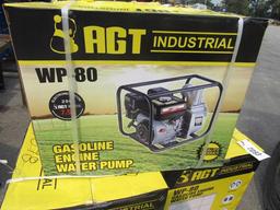 AGT 3" Water Pump WP 80 w/gas engine (New)