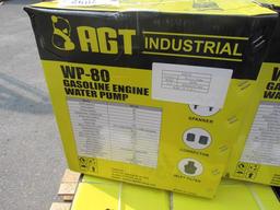 AGT 3" Water Pump WP 80 w/gas engine (New)