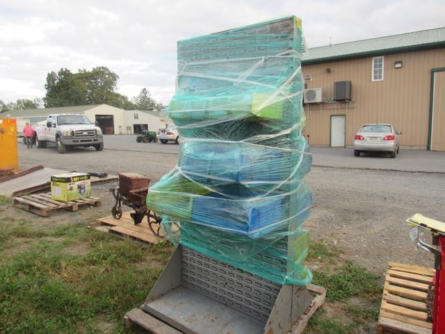 Bin Rack - 3' Wide, 6' High, Double Sided w/Bins