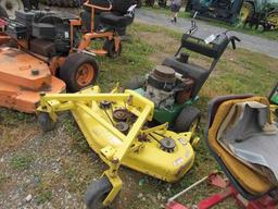 JD GX1320 w/ 48" Deck Commercial Walk Behind Mower (not running)