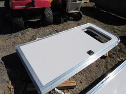 Eby Alum Trailer Door - 32" x 72"