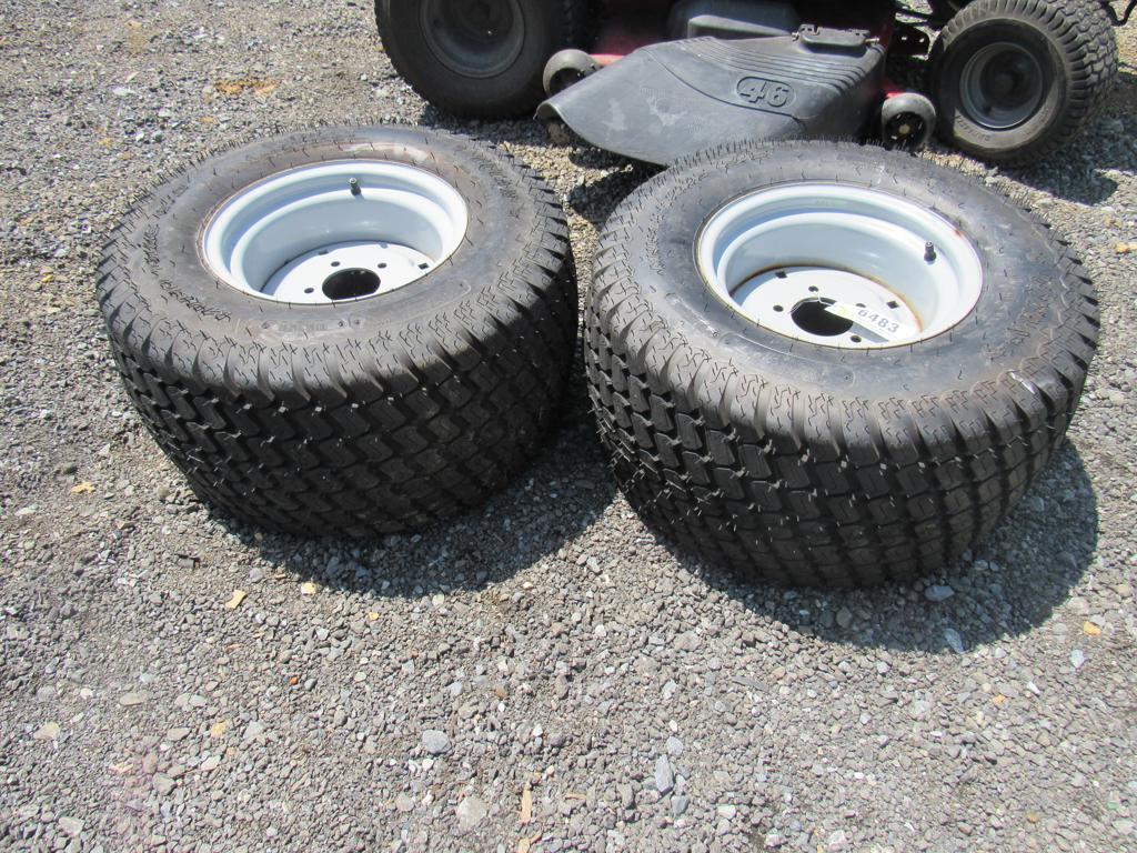 (New) 26 x 12 x 12 Zero Turn Rims & Tires (pair)