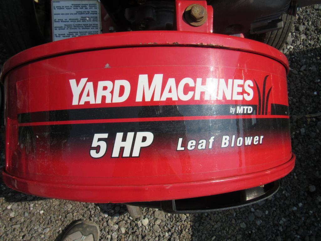 Yard Machine Leaf Blower 5hp