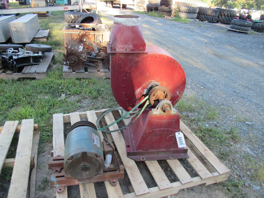 Wesbro 10" Blower w/Reliance 1740 RPM 5HP Motor