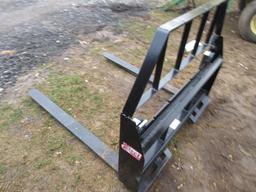 (New) 48" Kivel 3500 lb Pallet Forks