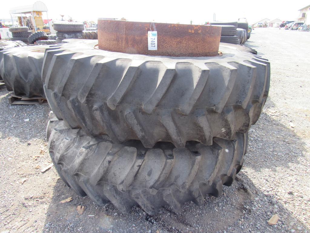 Firestone 18-4-38 T Rail Duals (pr)