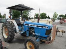 Ford 3415 Tractor w/ 2 Post Canopy, 2WD