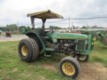 JD 5400 Tractor w/Canopy 2WD, w/Turf Tires
