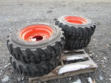 (New)10-16.5 Forerunner Tires on Wheels for Bobcat