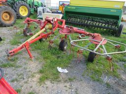 Morra MH420 Pull type 4 basket tedder