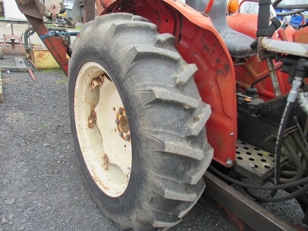 Yanmar 336 Tractor w/ Bucket & Backhoe, 4WD, Dsl,