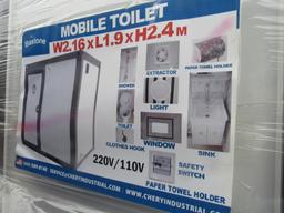 Bastone Mobile Unisex Toilet New