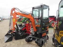 AGT QH13R Excavator w/Cab