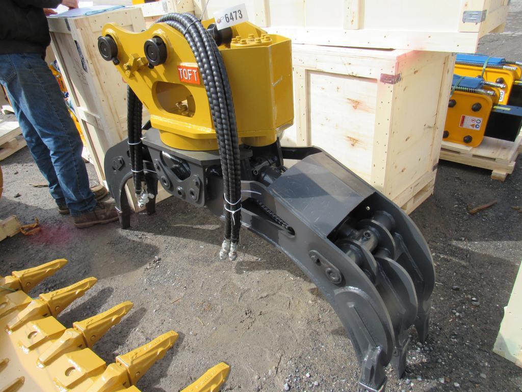 TOFT 04G Hydraulic Rotating Grapple