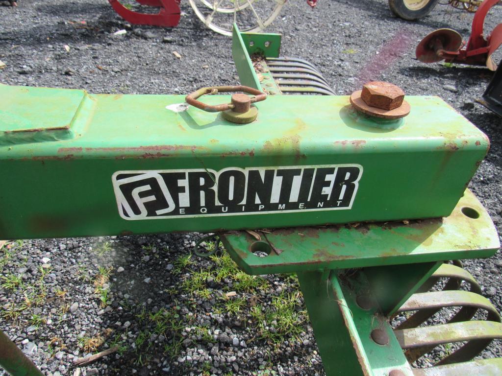 5' 3pt Frontier Soil/Stone Rake w/ Foot