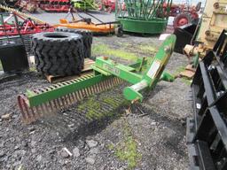 5' 3pt Frontier Soil/Stone Rake w/ Foot