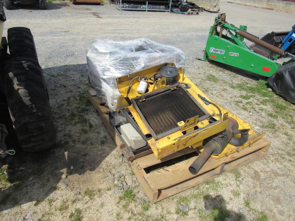 Nh LS170 Skidsteer, Enclosed Cab, Heat, NO Door,