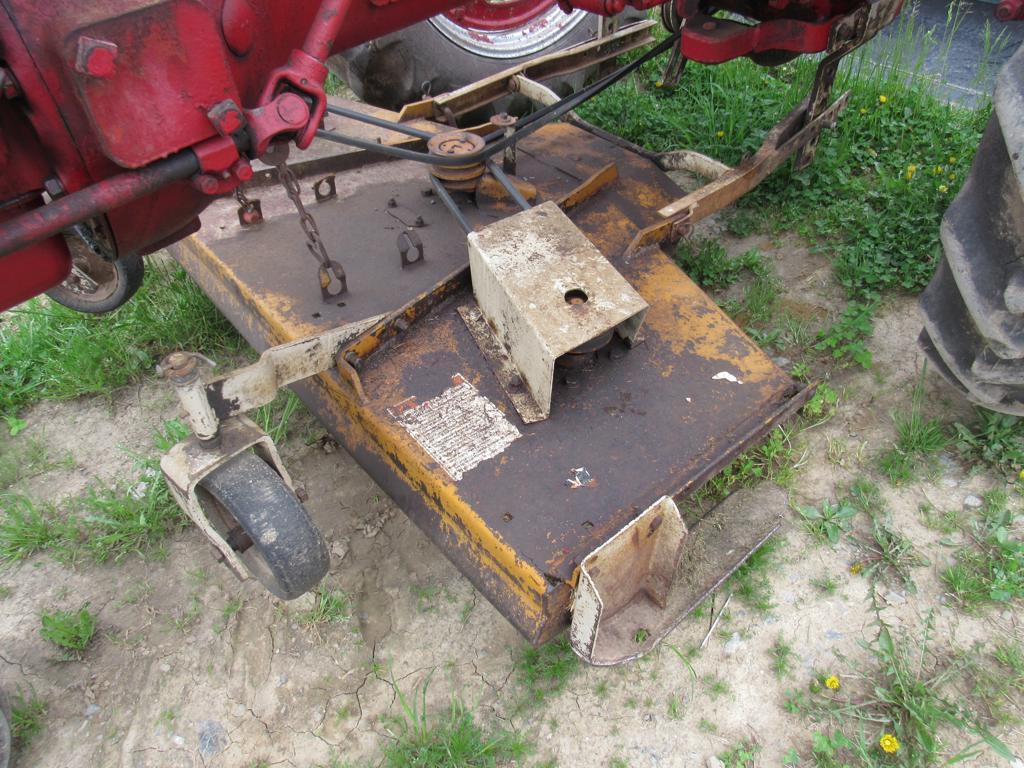 Farmall Super C Tractor w/ Mower Deck, 2WD, Gas