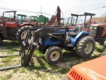 NH TC30 Tractor w/Ldr, 4WD, Hst ROPS