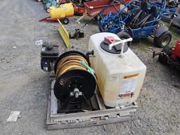 Sprayer Unit w/ Robin Engine,Hose Reel,Poly Tank