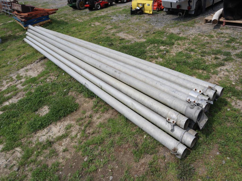 Aluminum Irrigation Pipe 4" x 20'