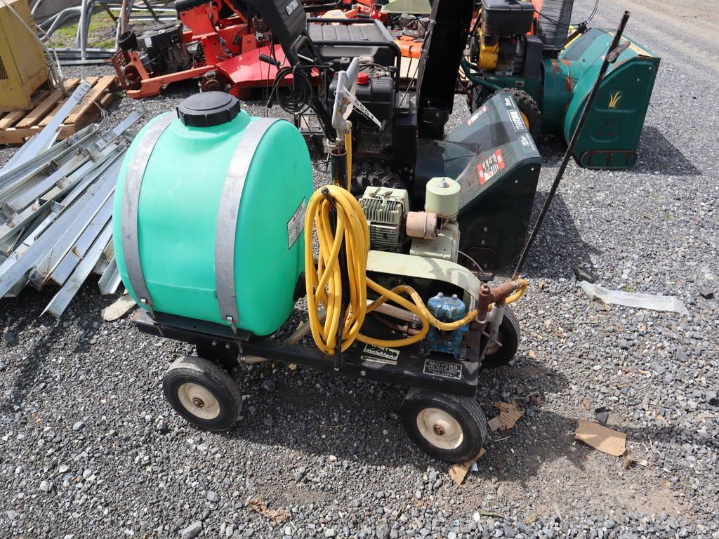 25 Gal Roto-Hoe Fruit Tree Sprayer w/ 4HP Briggs