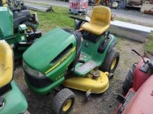 JD 145 Riding Tractor (non-running)