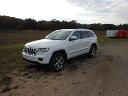 2013 JEEP GRAND CHEROKEE Overland, 4x4, 6 Cyl, 4 Door, Trl Tow, Navigation,