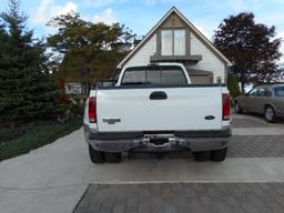 2004 FORD F-350 PICKUP, Crew Cab, 4x4, Diesel, 178,000 Miles, Lariat S/N:1F