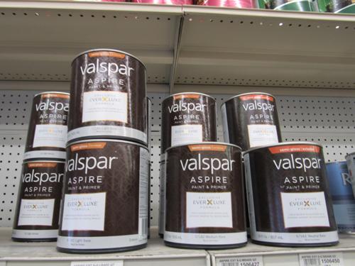 55 quarts of Valspar Aspire & ACE Royal paint and primer base