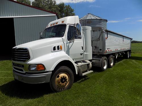 2007 Sterling semi truck & 2017 Timpte Grain Trailer