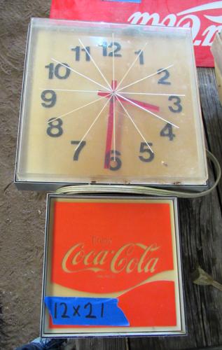 Coca-Cola clock