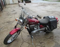 2006 Suzuki Boulevard 650cc motorcycle, 684 mi