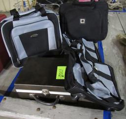 Luggage set and cassette case