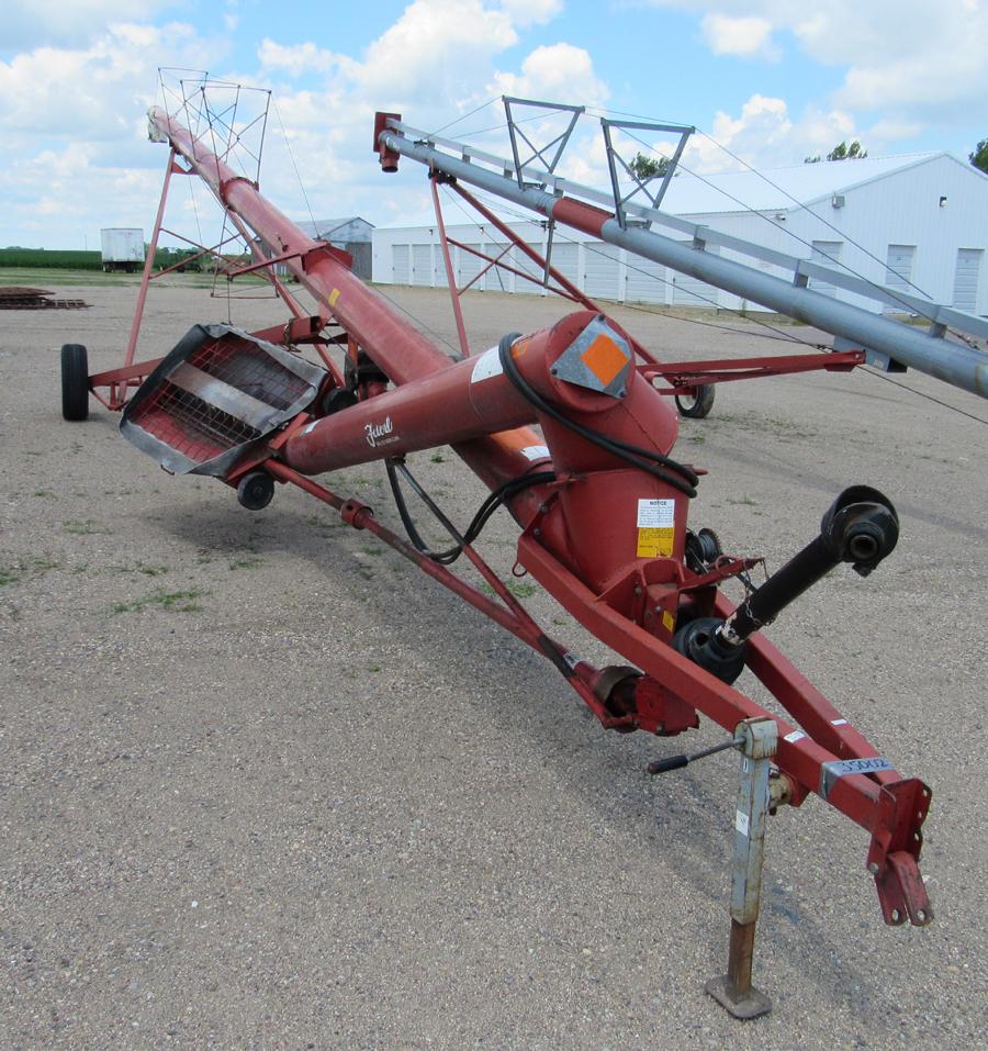 Feterl 10" x 60' auger w/ swing hopper