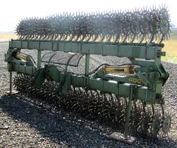 JD 400 rotary hoe, 30’