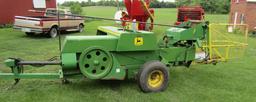 JD 336 baler w/ thrower